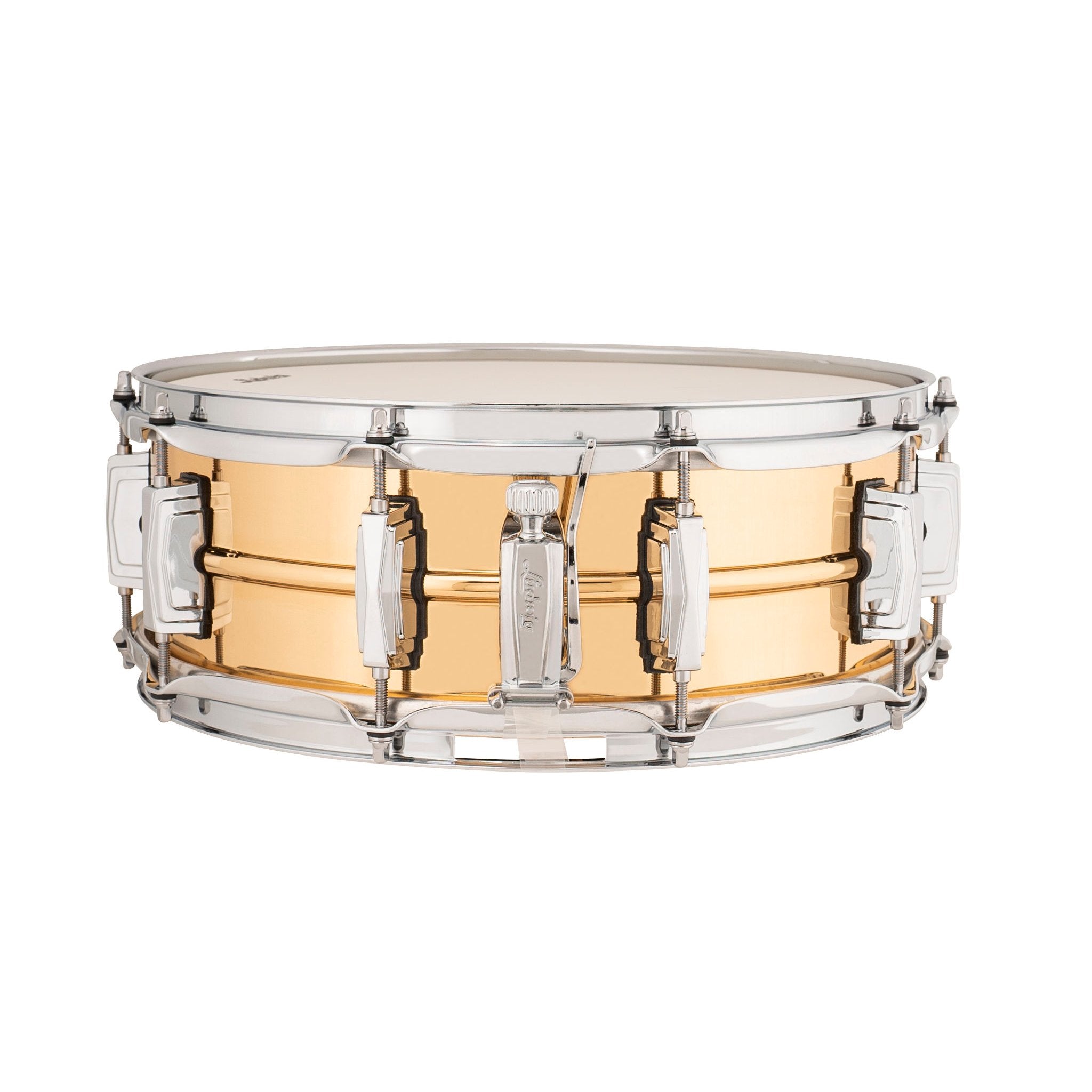 Ludwig Bronze Supraphonic Snare Drum - 14x5 LB550 Throw Off
