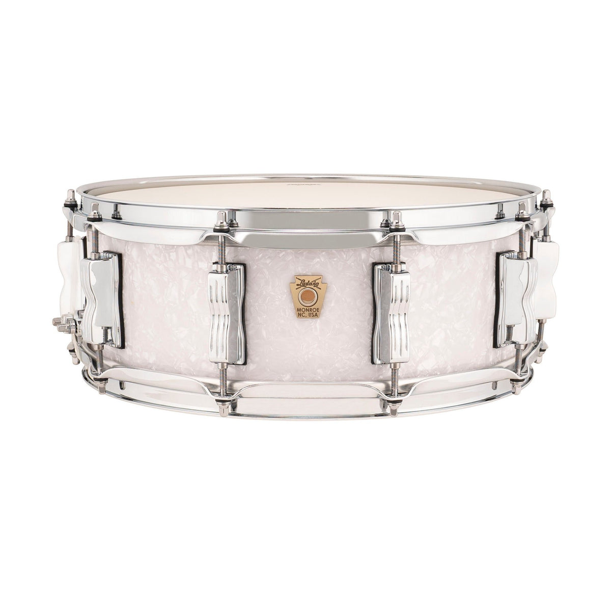 Ludwig Classic Maple Snare Drum - White Marine Pearl - 14x5 LS401XX0P