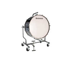 Ludwig Concert Bass Drum with LE788 Suspension Bass Drum Stand - 36" x 20" - Black Cortex