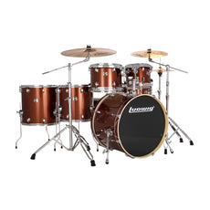 Ludwig Evolution 6-piece Drum Set with Hardware - 22" Bass Drum - Copper Finish - Image 1