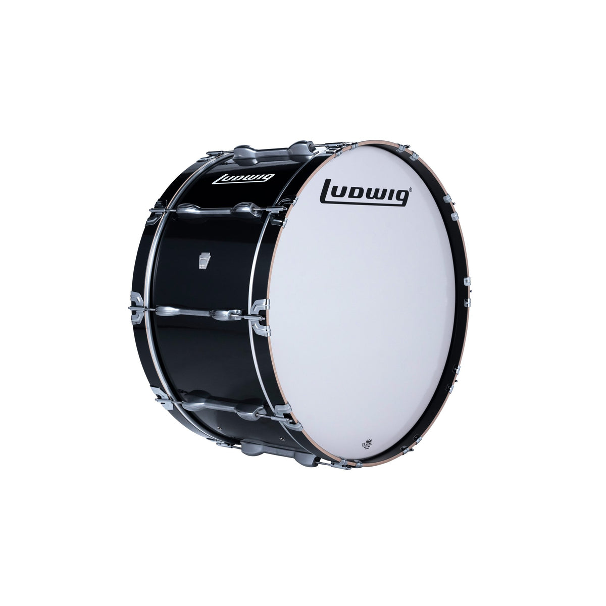 Ludwig Ultimate 2 Marching Bass Drum - 28x14 Black