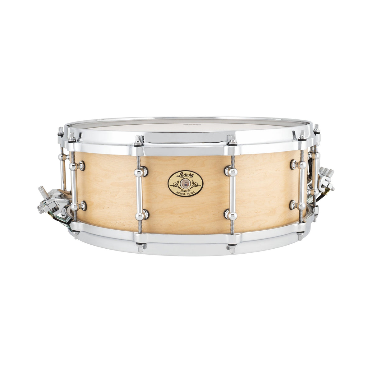 Ludwig Maple Concert Snare Drum - 14" x 5" - Natural - Image 1