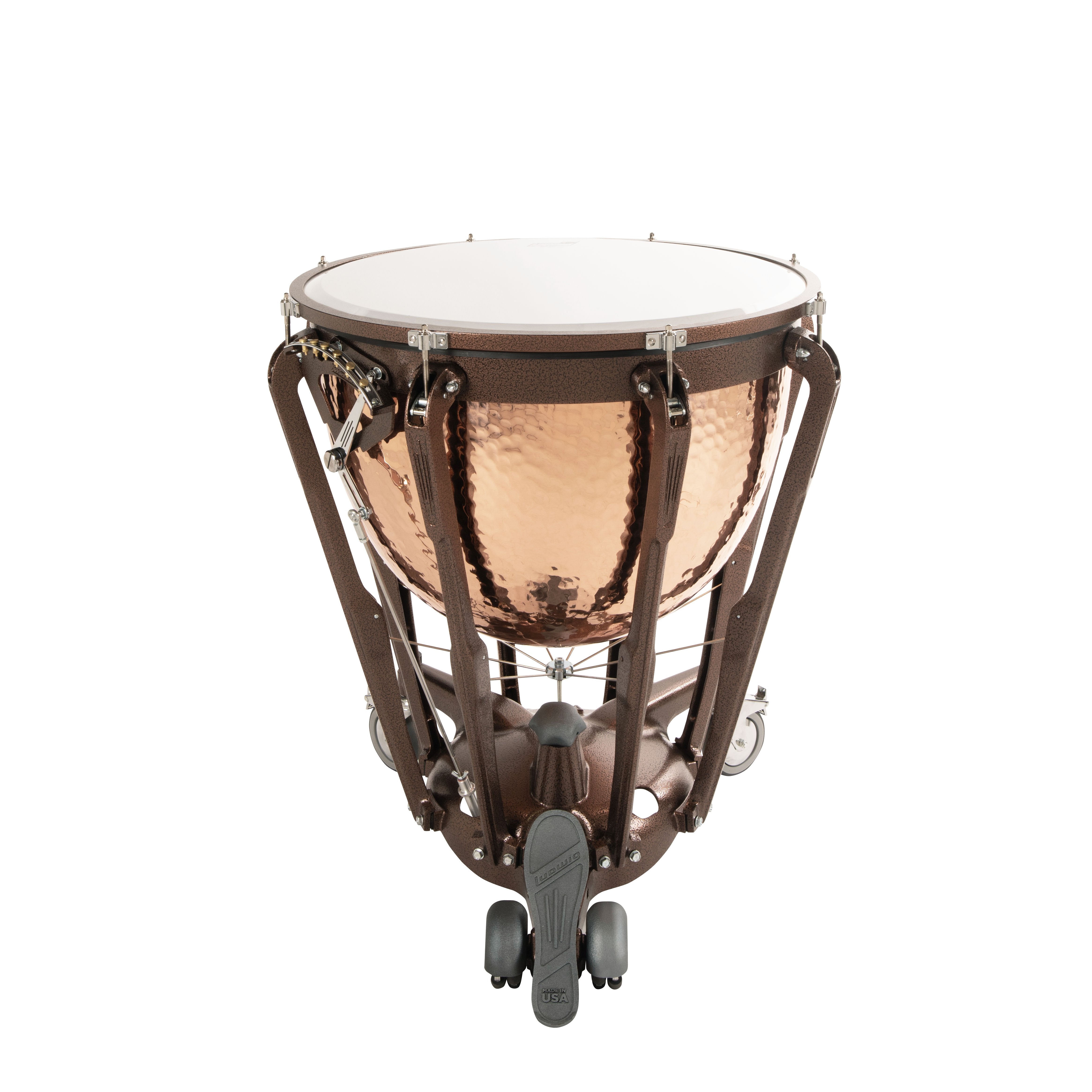 Ludwig Professional Series Hammered Copper Timpani with Gauge - 26" - Image 1