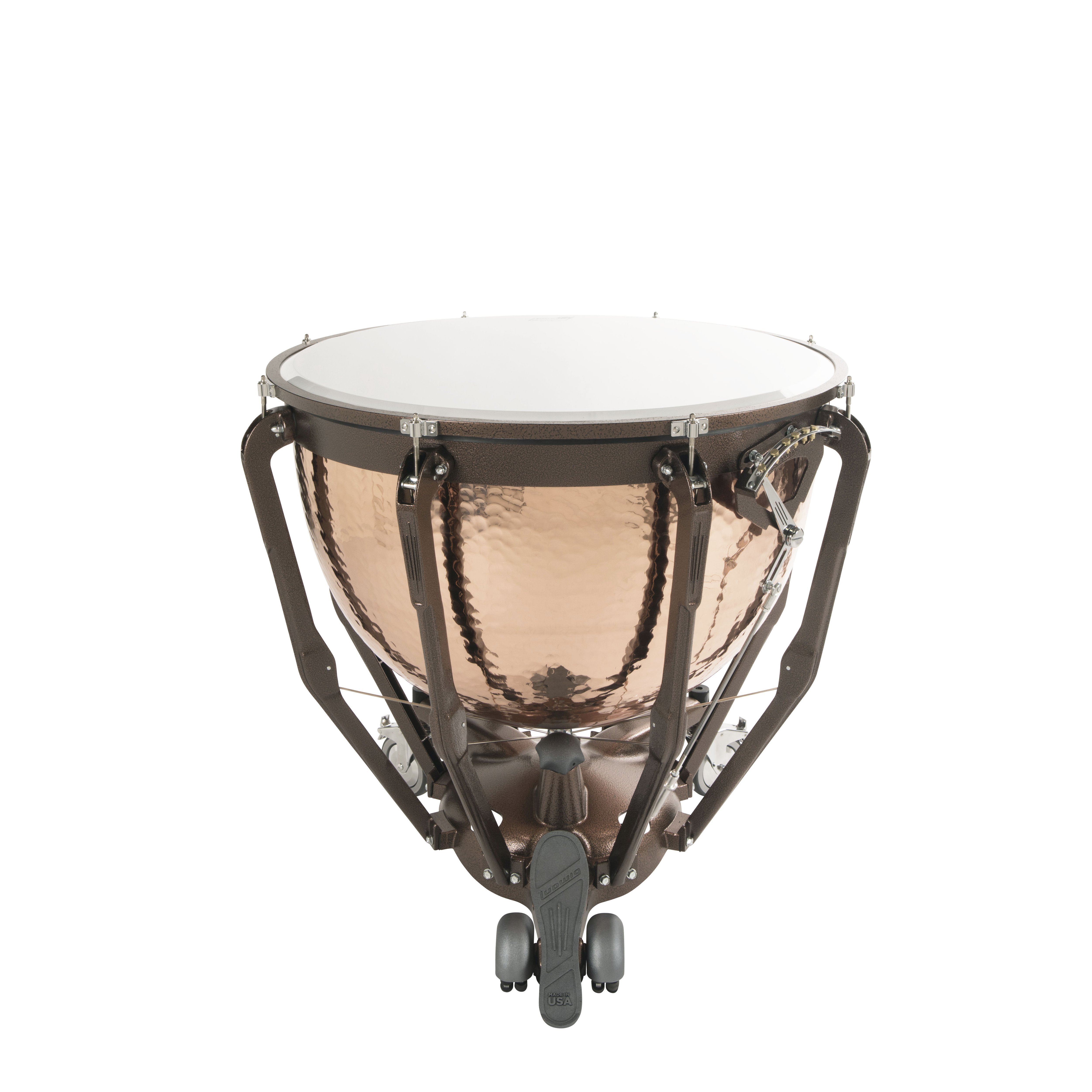 Ludwig Professional Series Hammered Copper Timpani with Gauge - 32" - Image 1