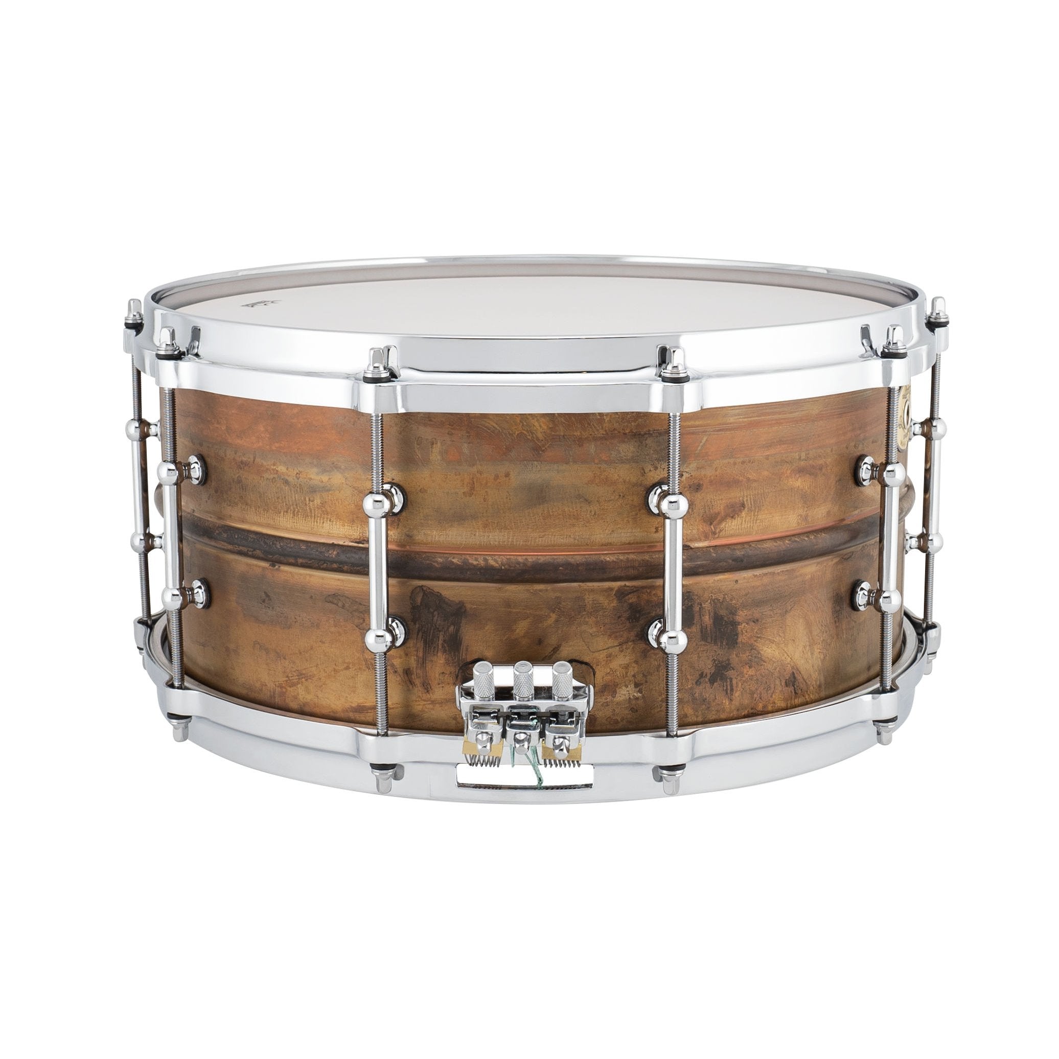 Ludwig Raw Copper Concert Snare Drum - 14" x 6.5" - Image 2
