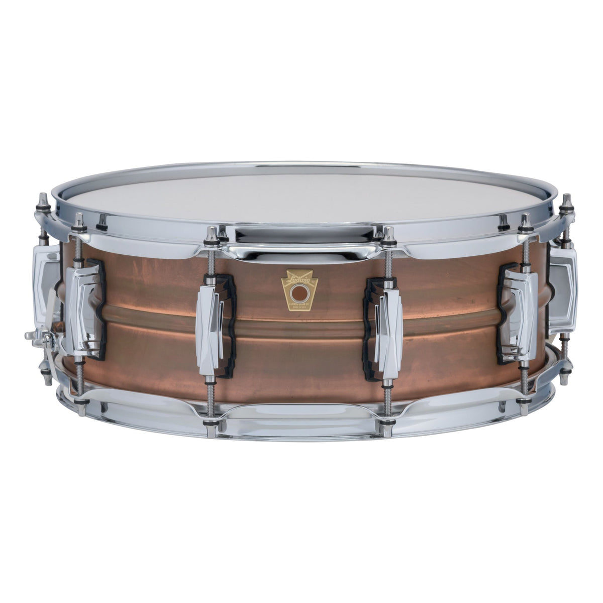 Ludwig Raw Copperphonic Snare Drum - 14x5 LC661