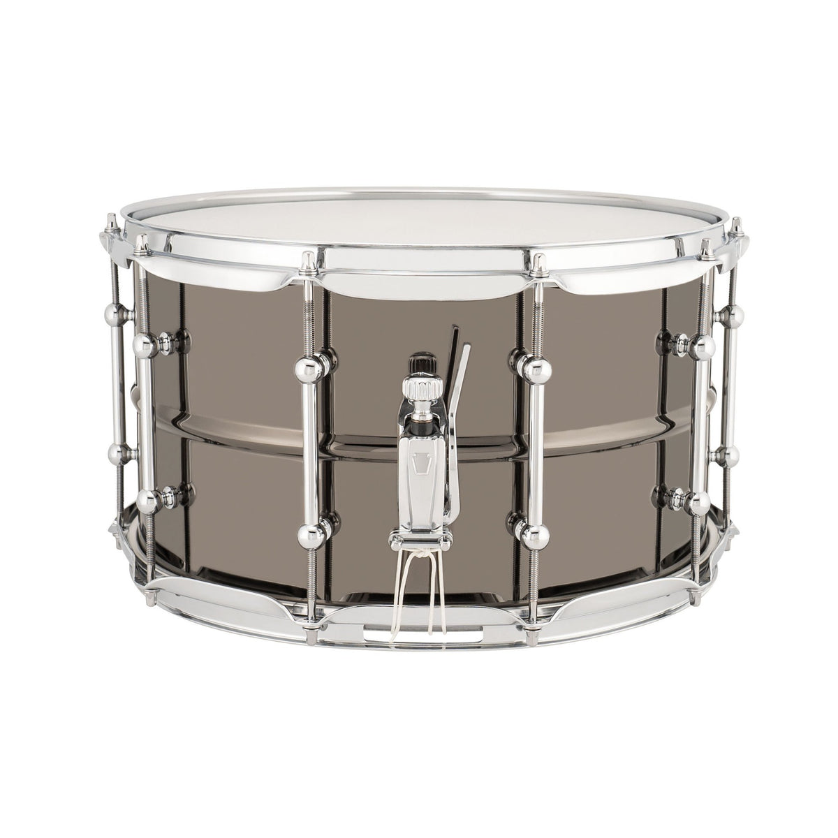 Ludwig Universal Brass Snare Drum - 14x8 LU0814C Throw Off