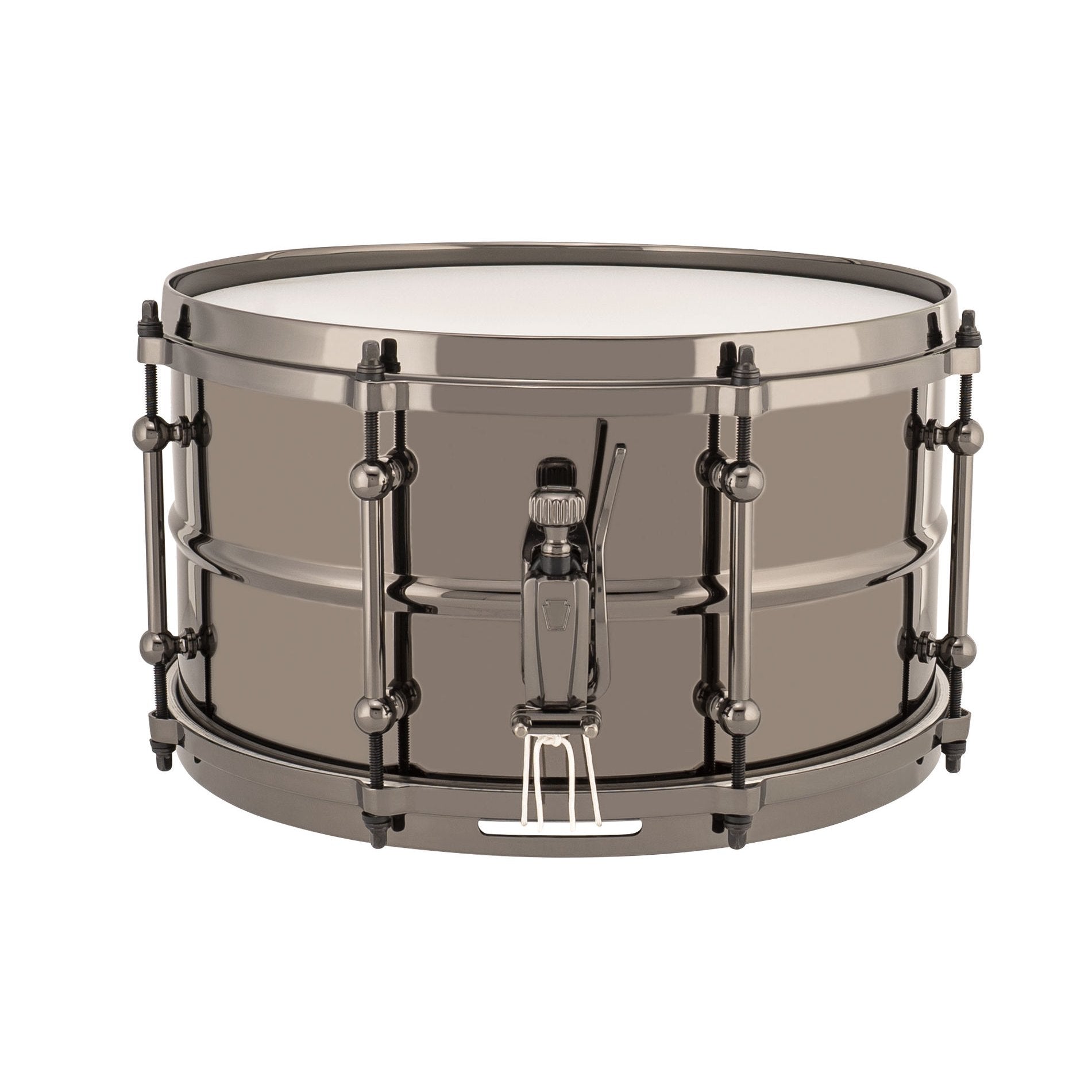 Ludwig Universal Brass Snare Drum with Die Cast Hoops - 13x7 LU0713 Throw Off