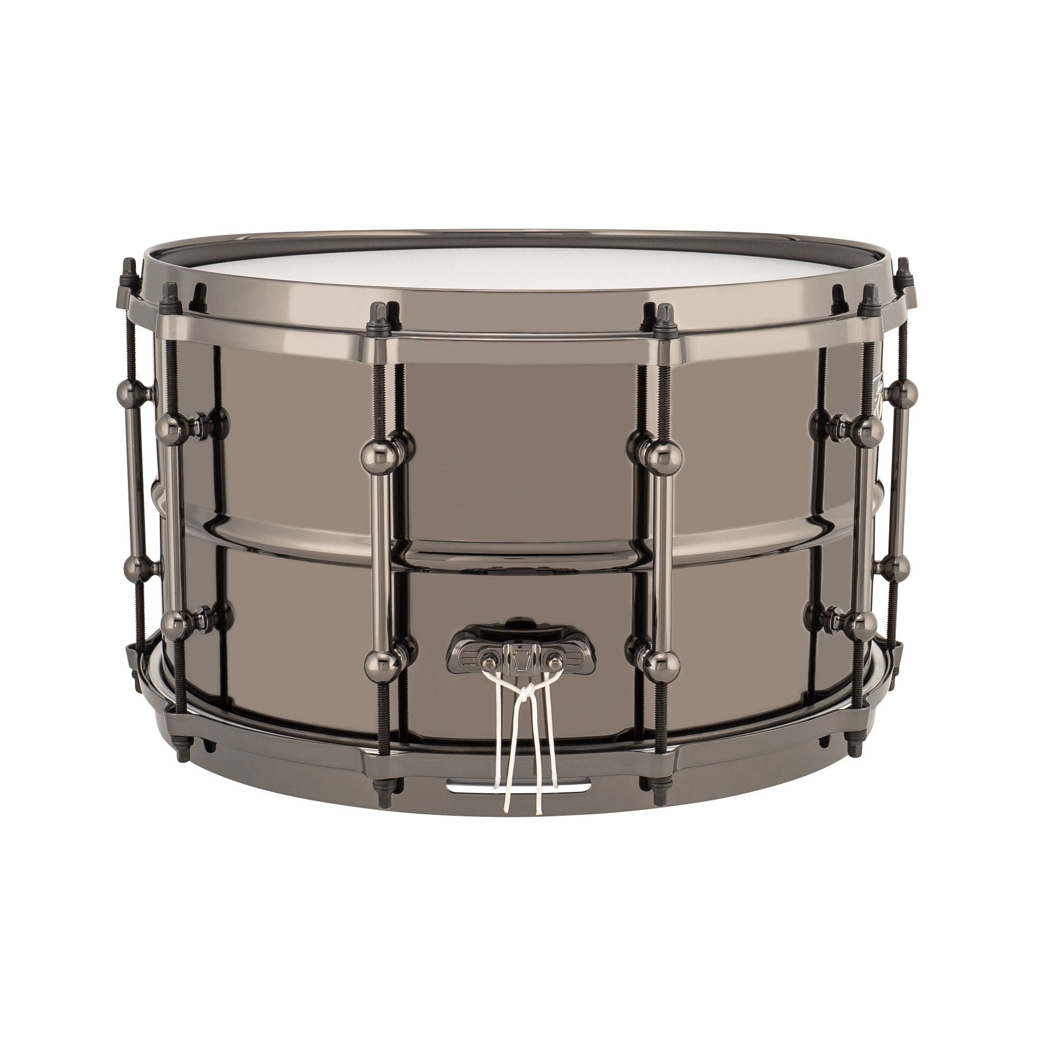 Ludwig Universal Brass Snare Drum with Die Cast Hoops - 14x8 LU0814 Butt Plate