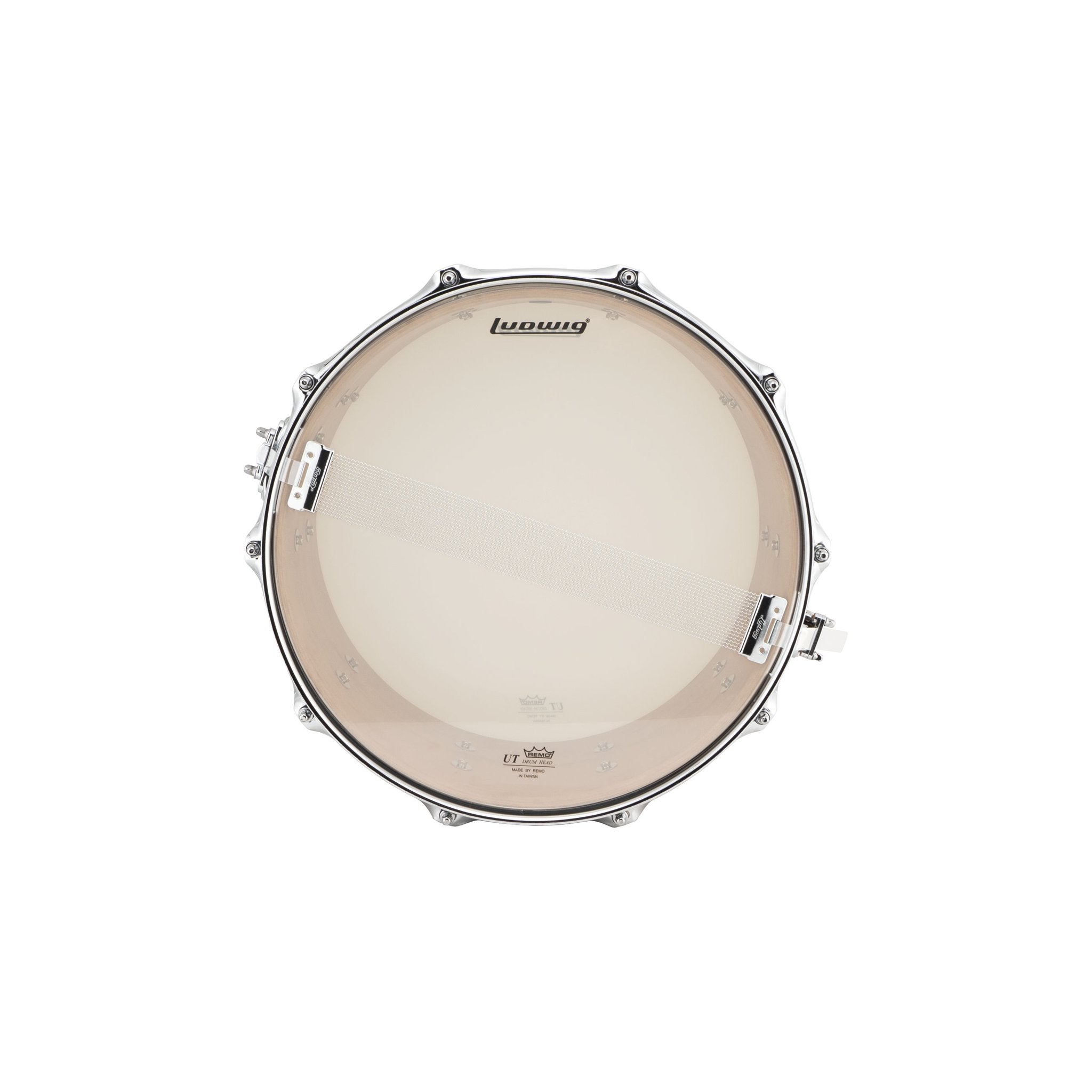 Ludwig Universal Cherry Snare Drum - 14x6.5 LU6514CH Snare Side