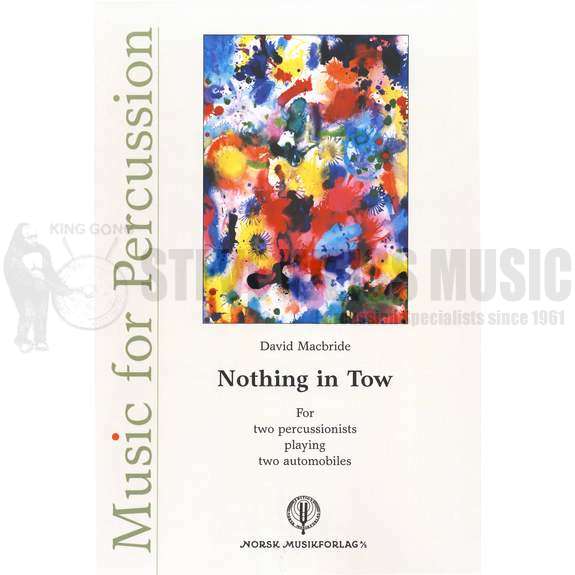 Macbride-Nothing in Tow (S)-2 automobiles
