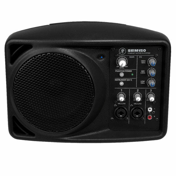 MACKIE SRM150 PAスピーカー Mackie SRM Series Compact Powered PA System | Steve Weiss Music