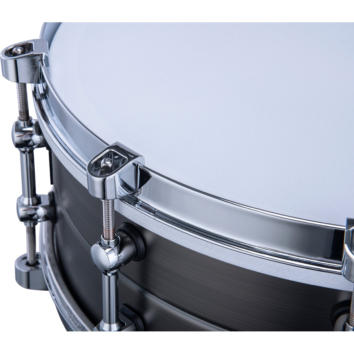 Majestic 14"x5" Brass Opus One Snare Drum Rigid-Cast Claw Hooks