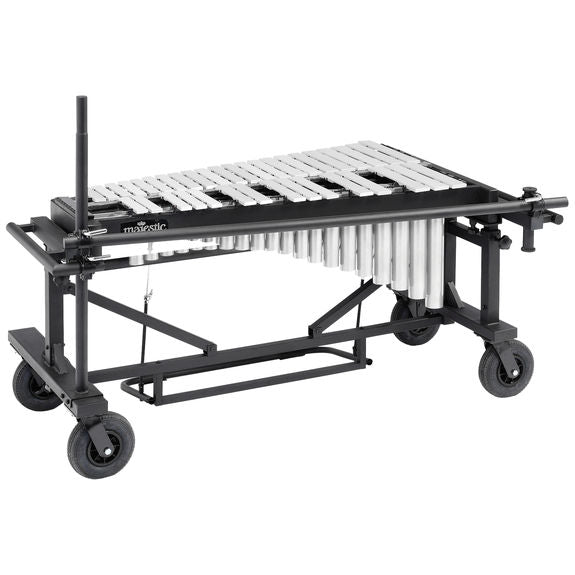 Majestic 3.0 Octave Quantum Vibraphone with Motor & Field Frame - Silver