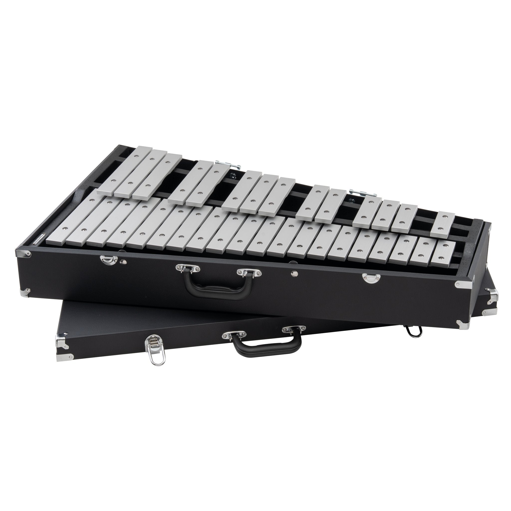 Majestic Concert Black 2.6 Octave Aluminum Concert Bells (B626A) with lid