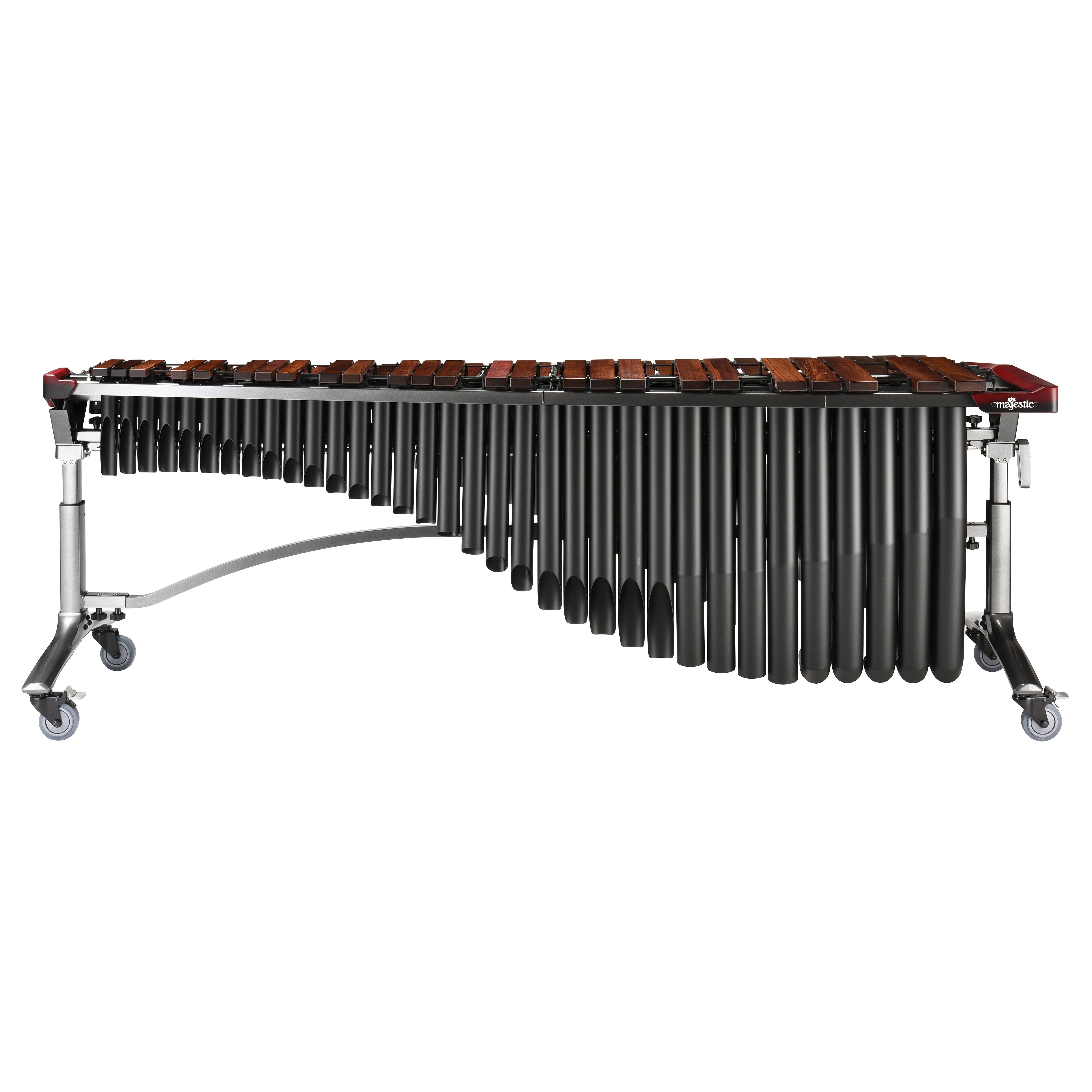 Majestic Reflection Series 5.0 Octave Rosewood Marimba - Black Resonators - Image 1