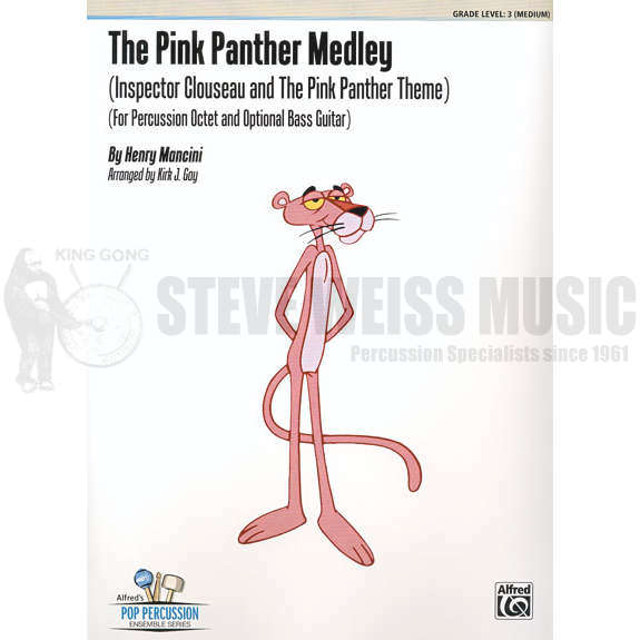 Mancini-Pink Panther Medley arr. Gay (SP)-B/V/X/2M/4T/DS/ P/opt. BG