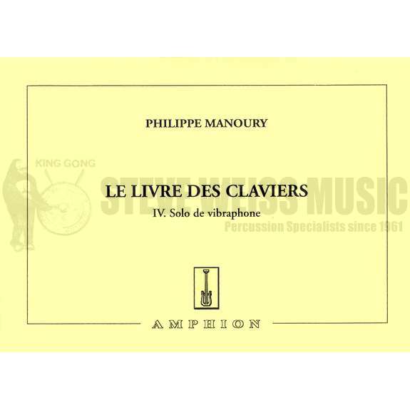 Manoury-Le Livre des Claviers IV-V