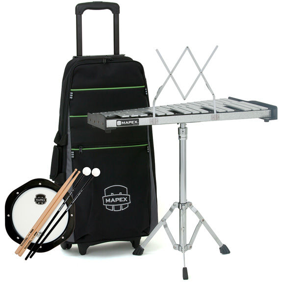 Mapex Backpack Percussion Kit With Integrated Roller Bag