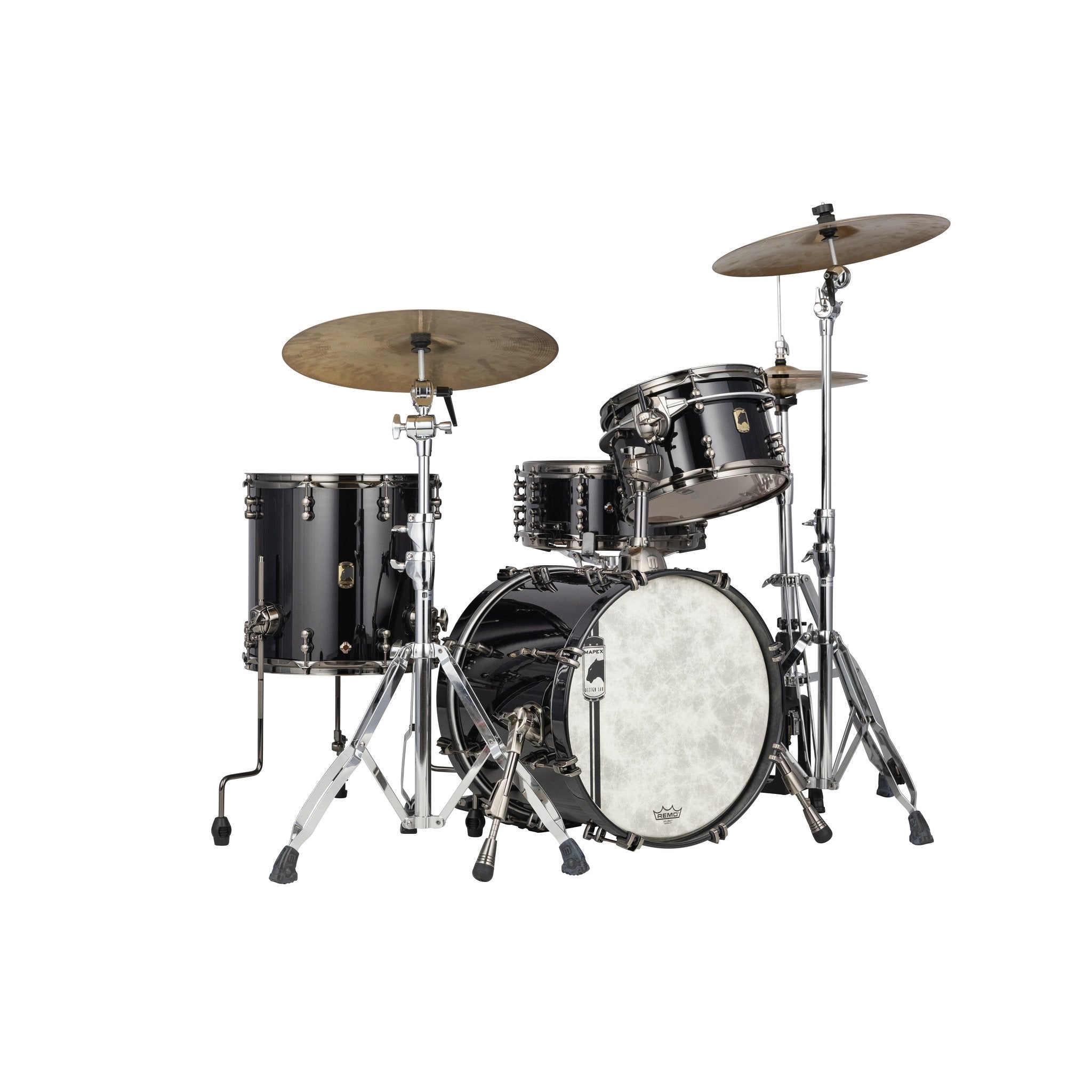 Mapex Black Panther Design Lab Cherry Bomb 3-Piece Shell Pack - 18" Bass Drum Right Angle BPDLNC481XBPB