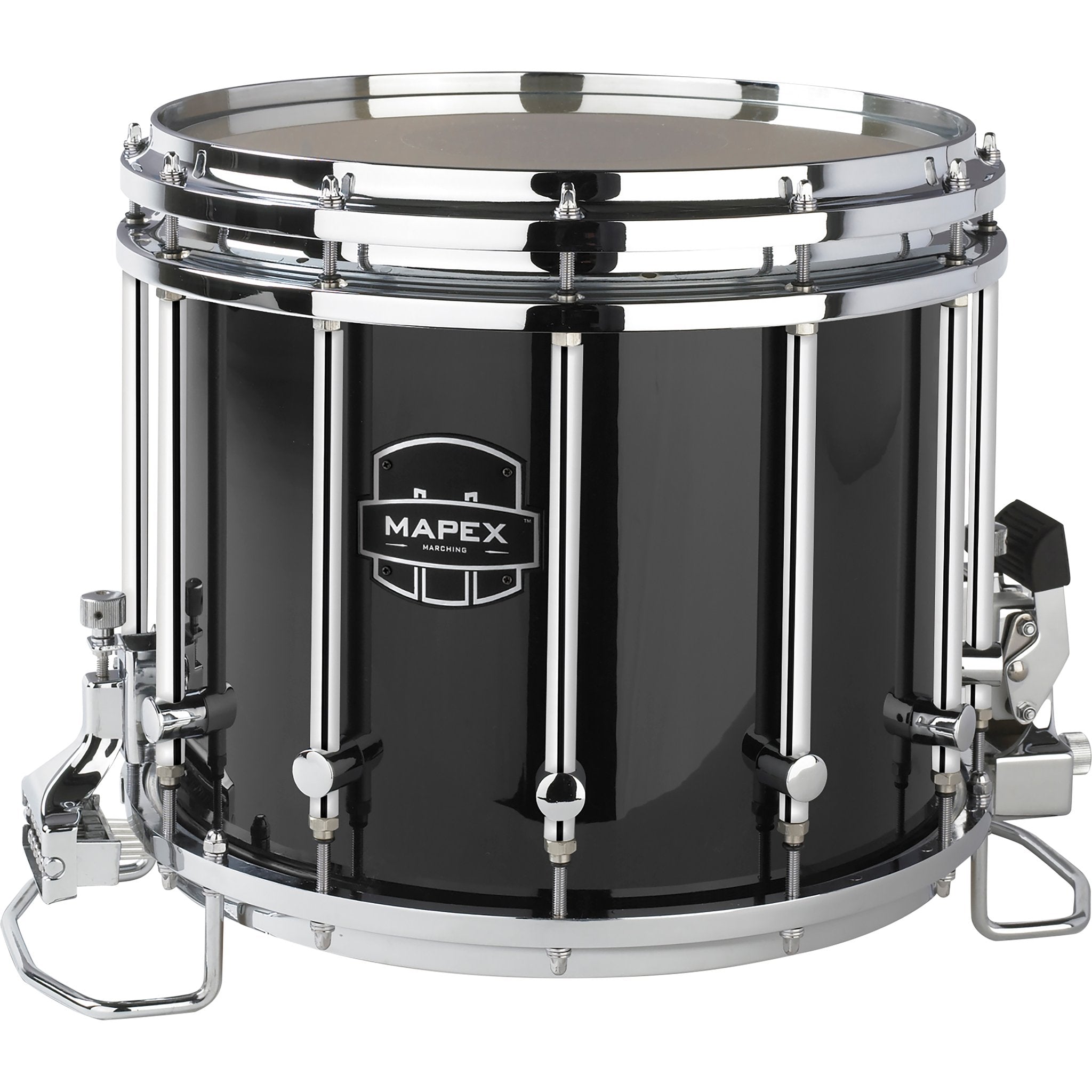 Mapex Quantum I Classic Marching Snare Drum Black - 14x12