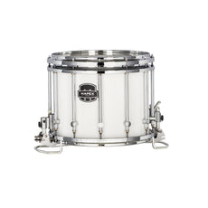 Mapex Quantum MkII 14x12 Snare Drum, Chrome HW, Gloss White QCNX1412S-SW-CC
