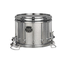 Mapex Quantum MkII 14x12 Snare Drum, Chrome HW, Silver Diamond Dazzle QCNX1412S-CK-CC