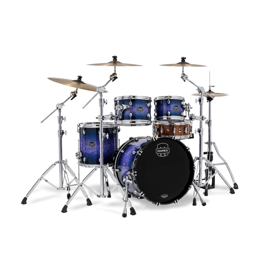 Mapex Saturn VI Fusion 4 Piece Shell Pack Cobalt Burst