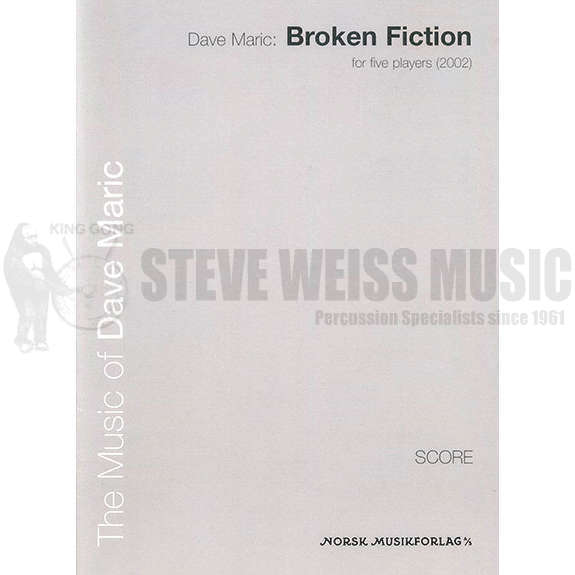 Maric-Broken Fiction (Score ONLY)-M/P/SSX/GT/VC/PN