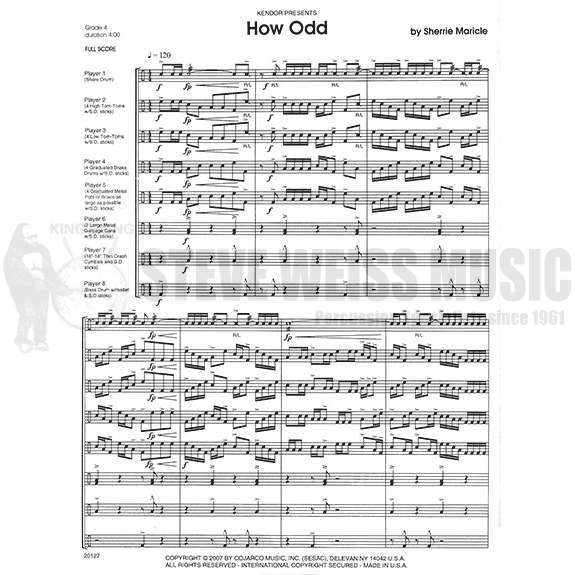 Maricle-How Odd (SP)-P