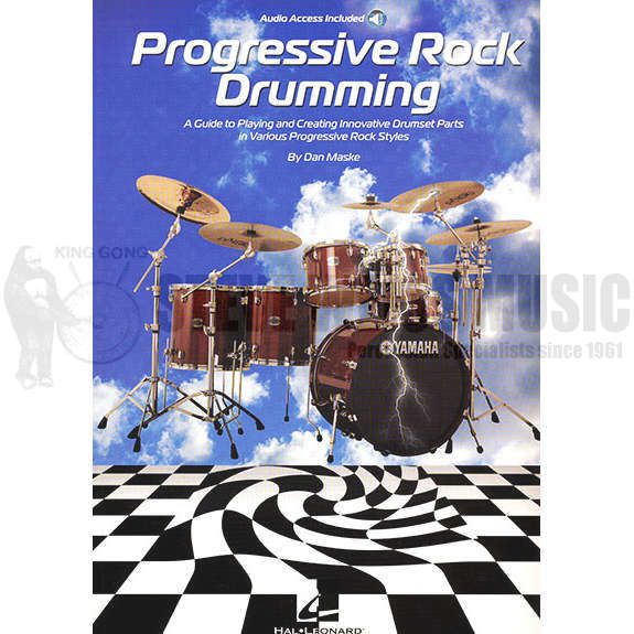 Maske-Progressive Rock Drumming (Audio Access Included)