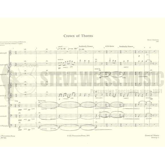 Maslanka-Crown of Thorns(SP)