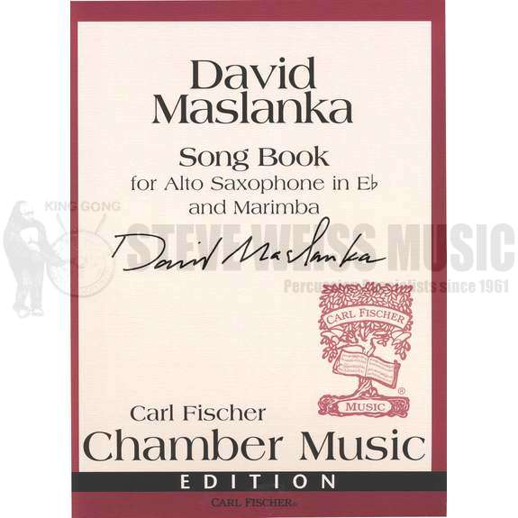 Maslanka-Song Book-M/ASX SP