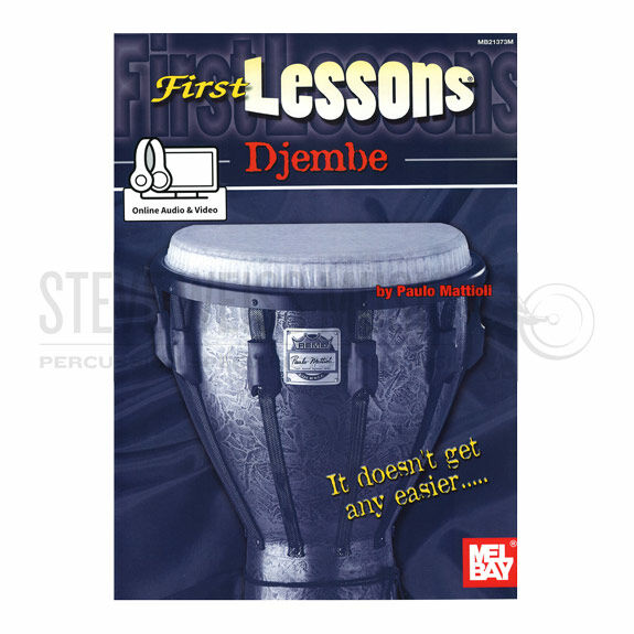 Mattioli-First Lessons: Djembe (Online Audio & Video Access Included)