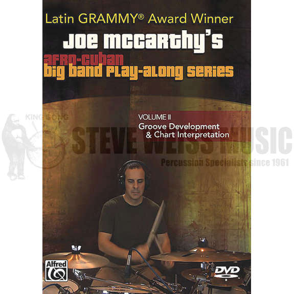 McCarthy-Afro Cuban Big Band Play-along Series vol. II (DVD)