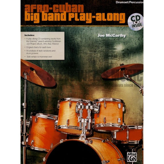 McCarthy-Afro-Cuban Big Band Playalong (CD)