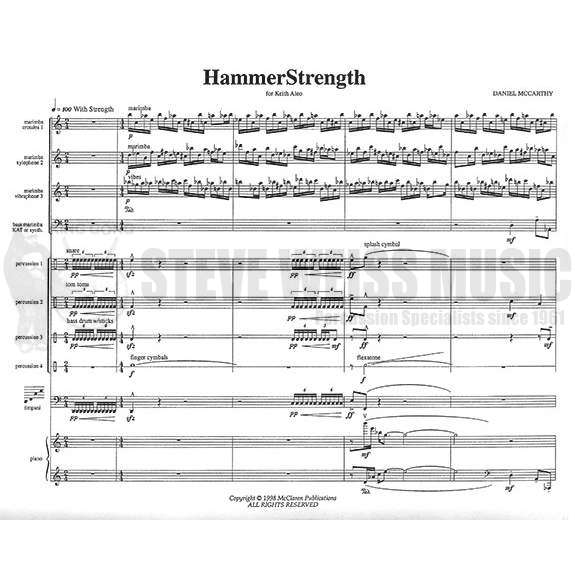McCarthy-HammerStrength (SP)-V/X/3M/Cro/4T/P/PN