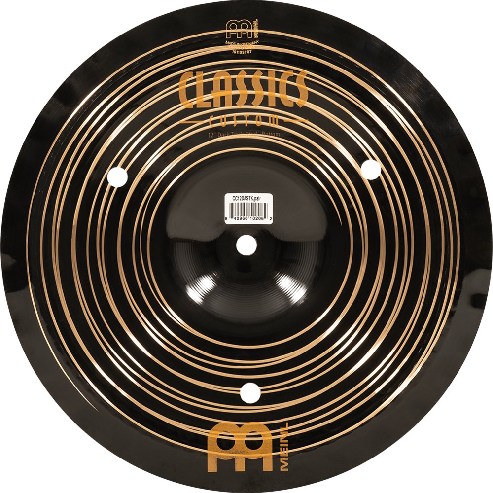 Meinl 12" Classics Custom Dark Trash Stack - Image 7