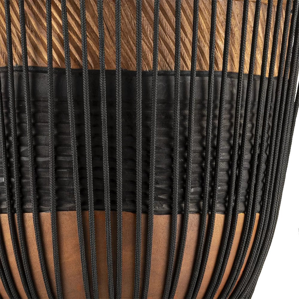 Meinl 12" Large African Style Rope Tuned Djembe Rope Close-Up