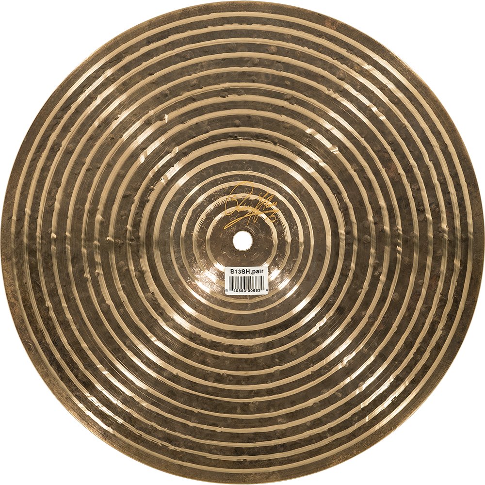 Meinl 13" Byzance Dark Spectrum Hi-Hat Cymbals - Image 8