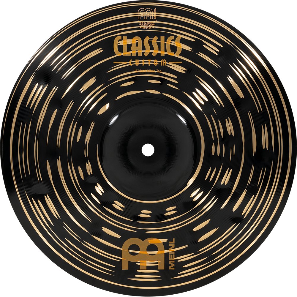 Meinl 13" Classics Custom Dark Hi-Hat Cymbals - Image 1