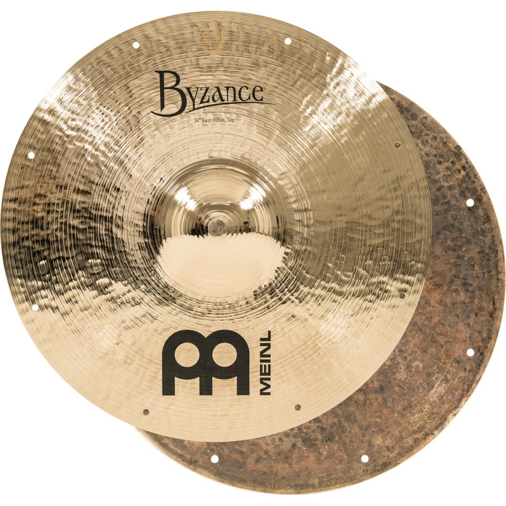 Meinl 14" Byzance Brilliant Fast Hi-Hat Cymbal - Image 10