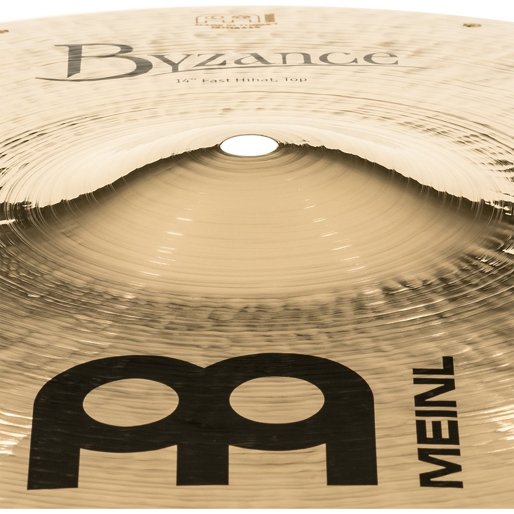 Meinl 14" Byzance Brilliant Fast Hi-Hat Cymbal - Image 3