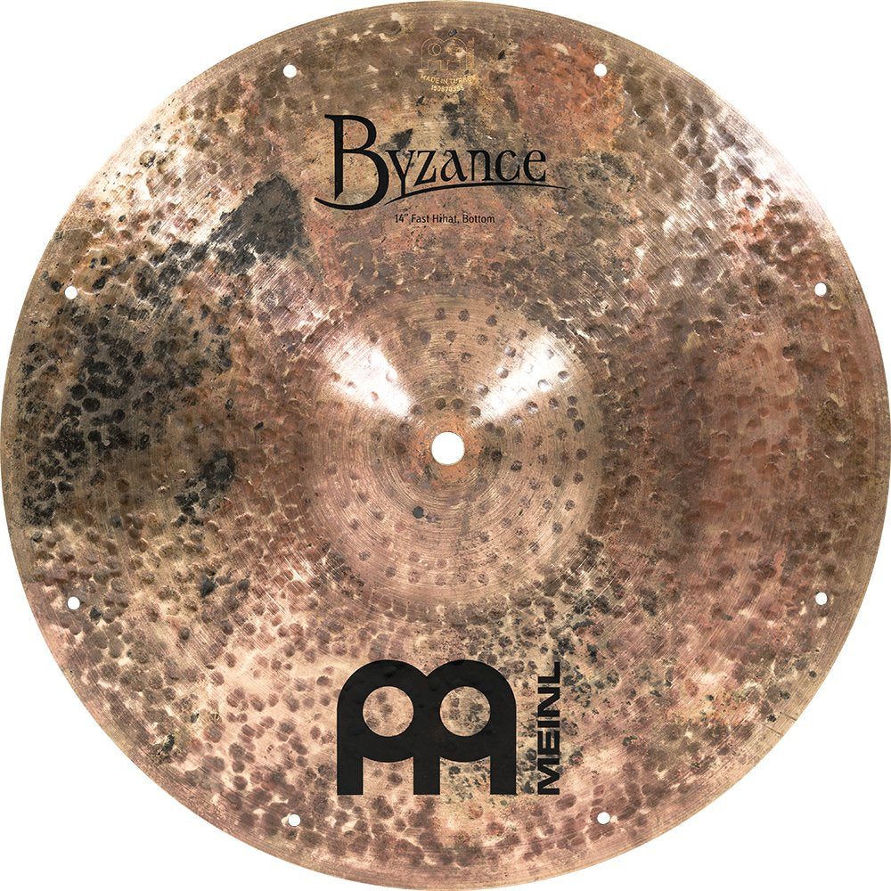 Meinl 14" Byzance Brilliant Fast Hi-Hat Cymbal - Image 7