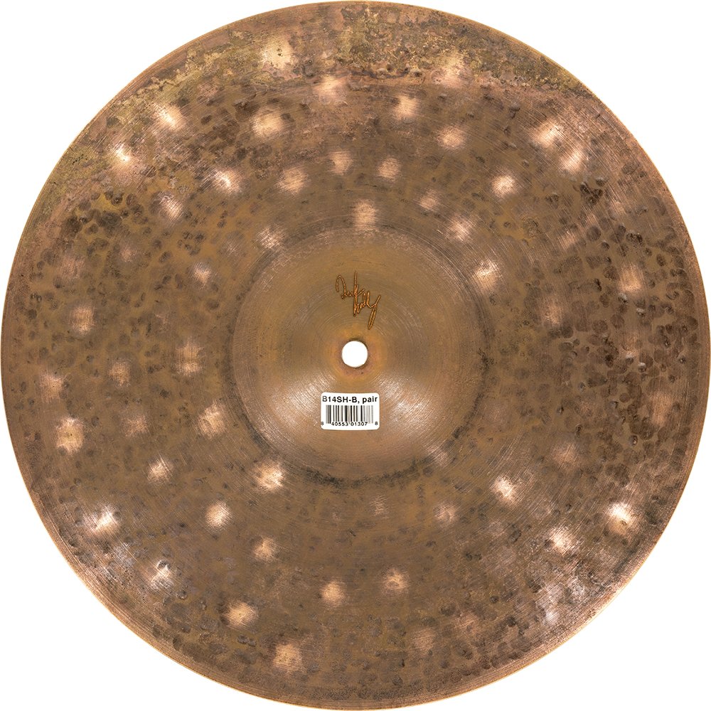 Meinl 14" Byzance Brilliant Serpents Hi-Hat Cymbals - Image 8