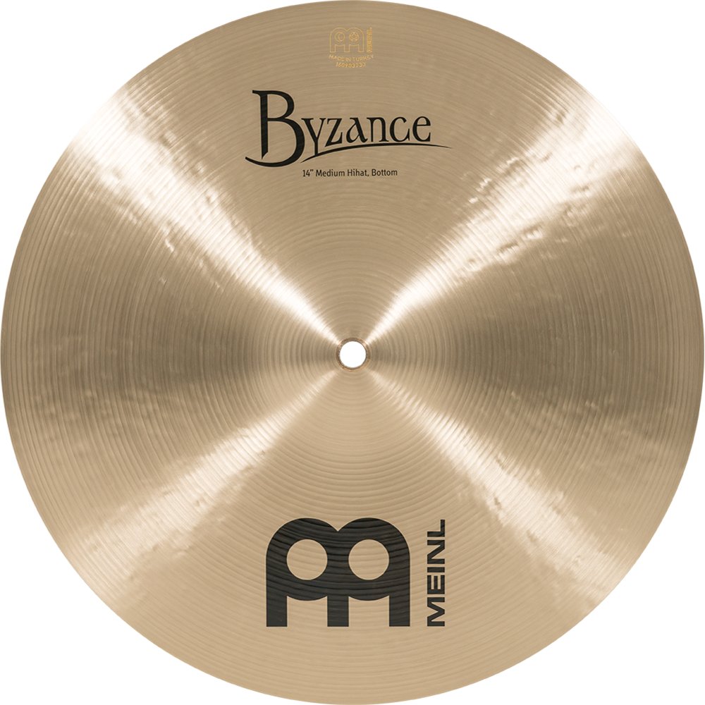 Meinl 14 " Byzance Traditional Medium Hi-Hat Cymbals - Image 7