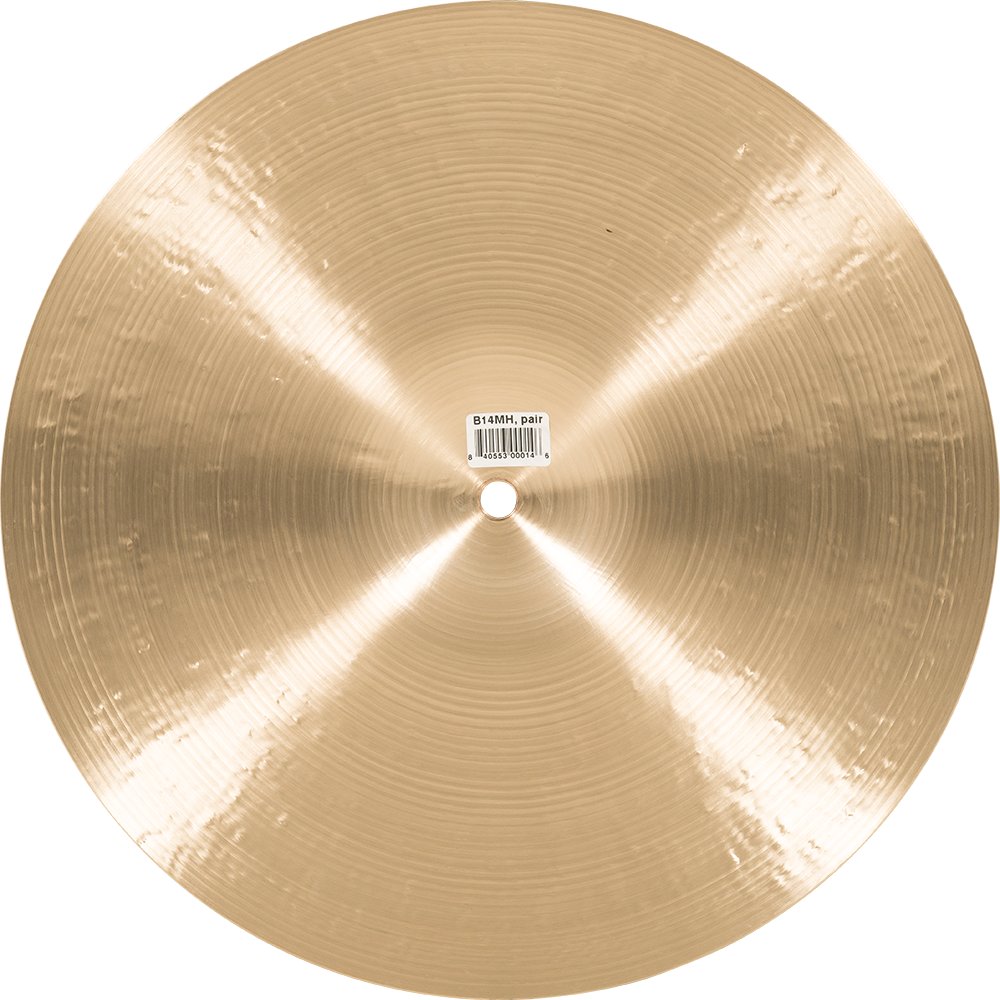 Meinl 14 " Byzance Traditional Medium Hi-Hat Cymbals - Image 8