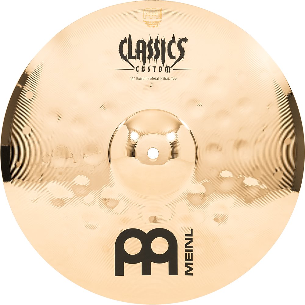 Meinl 14" Classics Custom Extreme Metal Hi-Hat Cymbals - Image 4