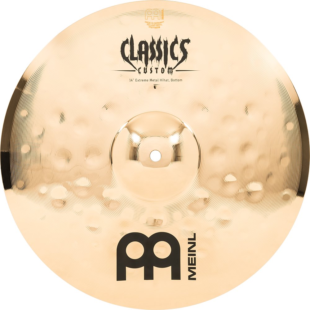 Meinl 14" Classics Custom Extreme Metal Hi-Hat Cymbals - Image 7