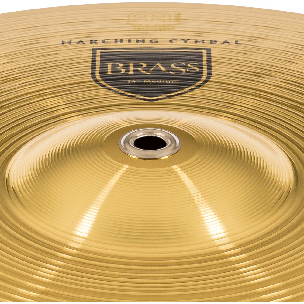 Meinl 14" Marching Brass Cymbal Pair - Image 3